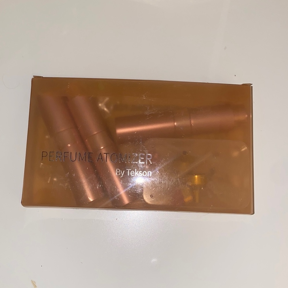 3 pc travel perfume refillable containers